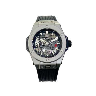 Hublot Big Bang 414.NI.1123.RX Titanium Skeleton Architecture Watch New