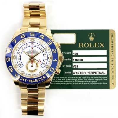 Yacht-Master II Yellow Gold