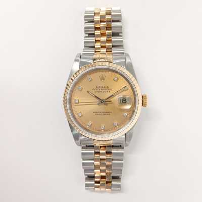 Datejust 36mm Steel and Yellow Gold 