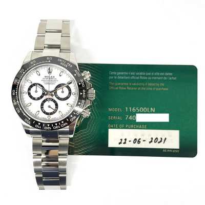 Rolex Daytona Steel Ceramic Bezel Ref. 116500LN