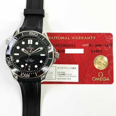 Omega Seamaster 210.32.42.20.01.001 Steel Professional Diving Timepiece New