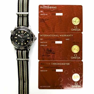 Omega Seamaster 210.92.42.20.01.001 Titanium Lightweight Construction Mint Condition
