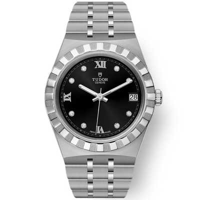 Tudor Royal M28400-0004 Steel Diamond Dial Watch New