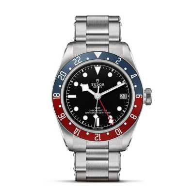 Tudor Black Bay GMT M79830RB-0001 41mm steel Pepsi red blue bezel GMT black new