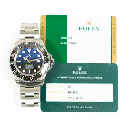 Rolex 126660 Steel D-Blue Professional Innovation Excellence Excellent Condition
