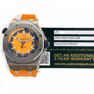 Royal Oak Offshore 42mm Orange Dial Stainless Steel