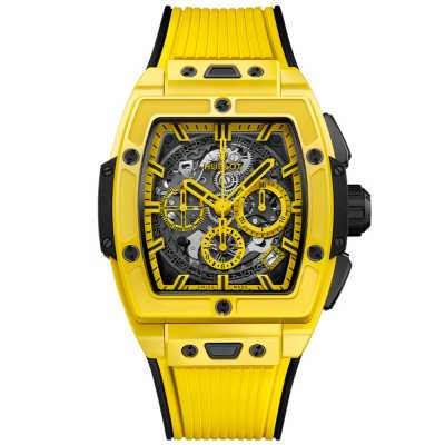 Spirit of Big Bang 42mm Skeleton Dial Yellow Ceramic - Limited Edition of 200