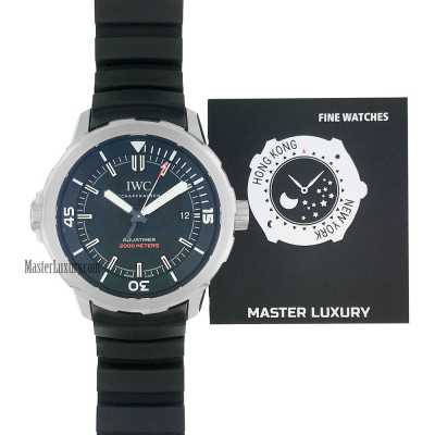 Aquatimer Automatic 2000 Edition Black Dial Black Rubber Strap Titanium - Limited Edition of 350 