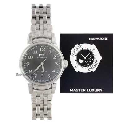 Da Vinci 40mm Automatic Slate Arabic Dial Stainless Steel