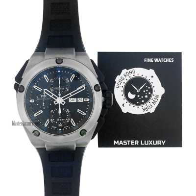 Ingenieur 45mm Double Chronograph Black Dial Titanium