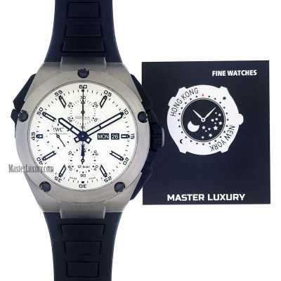 Ingenieur Automatic Double Chronograph Silver Dial Titanium 