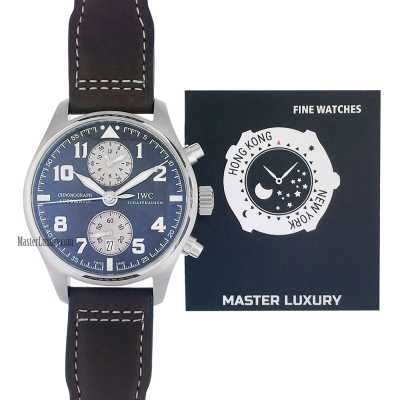 Pilots 43mm Antoine De Saint Exupery Automatic Chronograph Brown Dial Stainless Steel 
