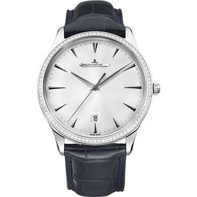 Master Automatic Silver Dial Diamond Bezel White Gold