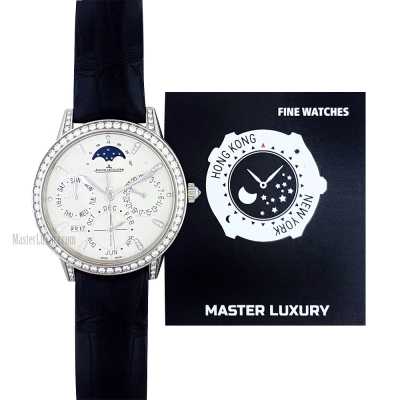 Rendez-Vous Automatic Silver Dial White Gold 