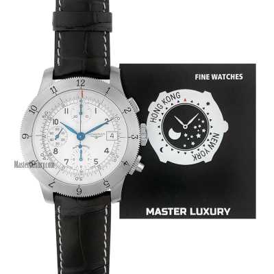 Heritage Collection Chronograph Silver Arabic Dial Stainless Steel 