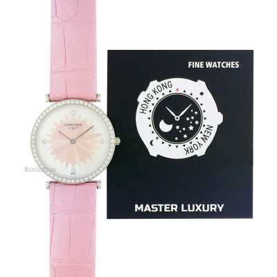 La Grande Classique de Longines Pink Mother of Pearl Dial Stainless Steel 