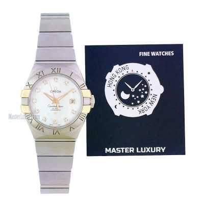 Constellation 31mm White Dial Stainless Steel and Rose Gold