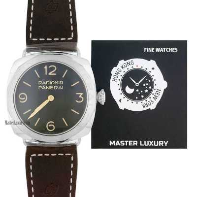 Radiomir Manual Black Dial Stainless Steel Limited Edition