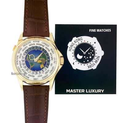 Complications World Time Enamel Dial Yellow Gold
