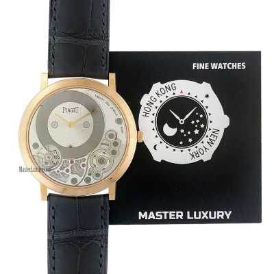 Altiplano 38mm Skeleton Dial Rose Gold