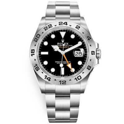 Explorer II 42mm Black Dial Oyster Stainless Steel
