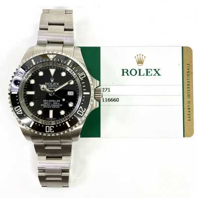 Sea-Dweller Deepsea 44mm Black Dial Stainless Steel