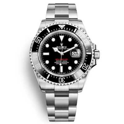Sea-Dweller RED 50th Anniversary 43mm Black Dial Black Ceramic Bezel Stainless Steel