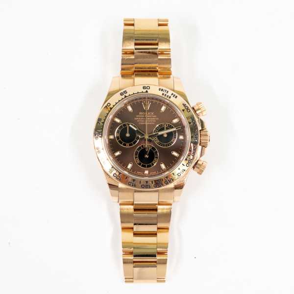 Rolex Daytona 116505 | Rose Gold Chocolate Dial Calibre 4130