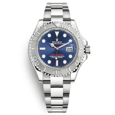 Yacht-Master 40mm Automatic Blue Dial Stainless Steel and Platinum