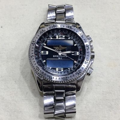 Professional B-1 Analog and Digital Blue Dial Stainless Steel