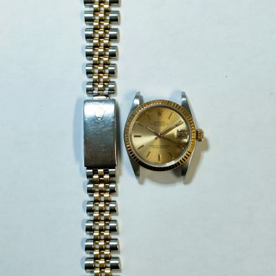 Datejust 31mm Champagne Dial Jubilee Bracelet Stainless Steel and Yellow Gold