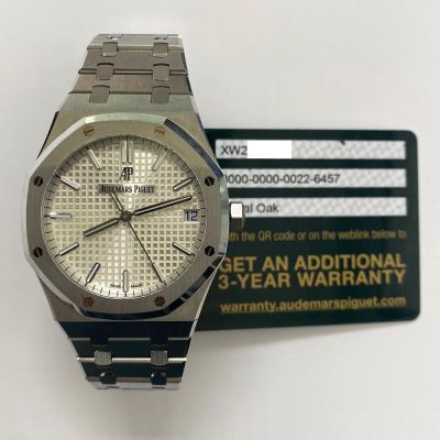 Royal Oak 41mm Automatic Silver Dial Stainless Steel