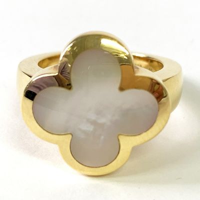 Pure Alhambra Ring Yellow Gold