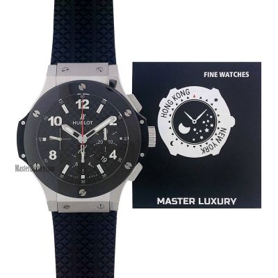 Big Bang 44mm Black Dial Stainless Steel and Ceramic