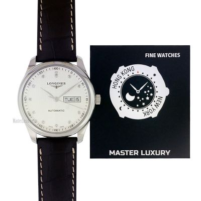 Master Collection Silver Diamond Dial Stainless Steel 