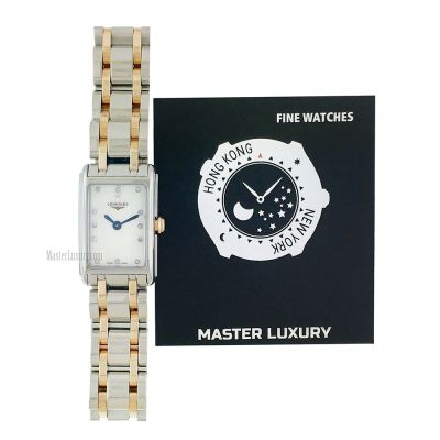 DolceVita Mother of Pearl Diamond Dial Stainless Steel and Rose Gold 